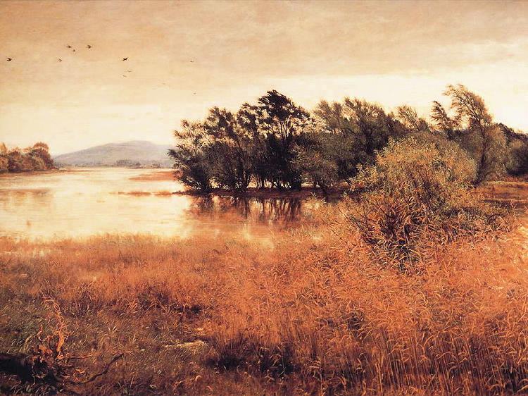 Sir John Everett Millais Chill October oil painting image